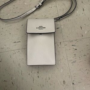 Coach Ivory Crossbody Pouch